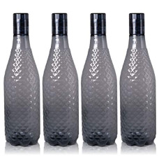 Deals, Discounts & Offers on  - Wonder Plastic Prime Magna Fridge Bottle Set, 4 Pc Bottle, 1000 ml, Blue Color, Made in India