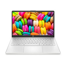Deals, Discounts & Offers on Laptops - HP 14s,7c Gen Qualcomm Snapdragon, 8GB RAM/128GB Storage 14-inch(35.6 cm) FHD, IPS, Micro-Edge Display/Alexa/Win 11/Backlit Keyboard/Adreno 618 GPU Graphics/ MS Office,14s-ed0007qu, Natural Silver