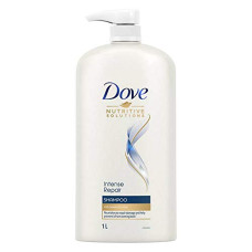 Deals, Discounts & Offers on Beauty Care - Dove Intense Repair Shampoo 1 L, Repairs Dry and Damaged Hair, Strengthening Shampoo For Smooth & Strong Hair - Mild Daily Shampoo