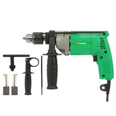 Deals, Discounts & Offers on Hand Tools - Suzec VI Power 13MM 600W, 50Hz 220V Impact Drill, Chuck Size 13mm, Green (VP EID13)
