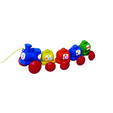 Deals, Discounts & Offers on  - Giggles - Wibbly Wobbly Train, Pull along toy, Encourages walking,Funny walking style, 12 months & above, Infant and Preschool Toys