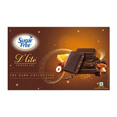 Deals, Discounts & Offers on  - Sugar Free D'lite The Dark Collection Assorted Chocolate Gift Pack, 120 g
