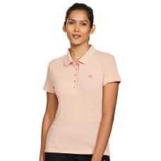 Deals, Discounts & Offers on Men - T-Shirt WMN SG Polo WPSSA075 Peach M