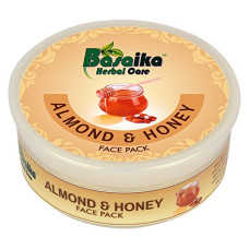 Deals, Discounts & Offers on Beauty Care - Basaika Herbal Care Almond and Honey Face Pack For Skin (150g)
