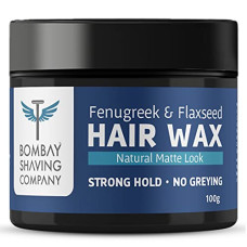 Deals, Discounts & Offers on Beauty Care - Bombay Shaving Company Strong Hold Hair Wax | Non- Sticky, Matte Finish and Chemical Free Hair Styling Wax, 100 Grams