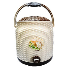 Deals, Discounts & Offers on  - Nayasa Superplast Cane Plastic Water Jug, 5 litres, Brown