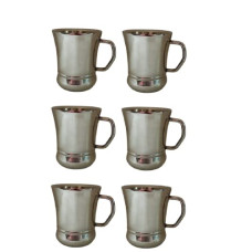 Deals, Discounts & Offers on  - Dynore Stainless Steel Double Wall World Cups 150 ml- Set of 6