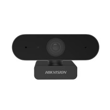 Deals, Discounts & Offers on Electronics - HIKVISION DS-U02 1080p Webcam, Wide Angle Without Distortion, Noise Reduction, Plug, Play, Digital, Zoom/WebEx/Skype/Teams/PC Laptop/Online Classes/Webinar/Conferencing, Black