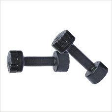 Deals, Discounts & Offers on  - Spanco PVC (Round Shape) Dumbbells (1 Kg. X 2 = 2 Kg) Pack of 2 for Home Gym Equipment Fitness Barbell|Gym Exercise|Home Workout | Fitness Kit|Dumbbells Weights