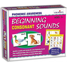 Deals, Discounts & Offers on Toys & Games - Creative's Beginning Sounds Consonants Plastic Box, Multi Color