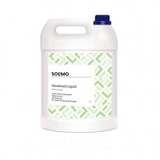 Deals, Discounts & Offers on Personal Care Appliances - Amazon Brand - Solimo Liquid Handwash Refill Can, Neem & Aloe, Germ Protect, ph-Balanced, 5 L