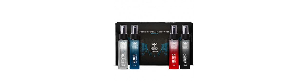 Premium Fragrances for Men Set of 4