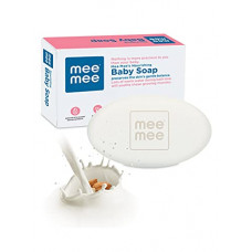 Deals, Discounts & Offers on Baby Care - Mee Mee Nourishing Baby Soap with Almond & Milk Extracts (Single Pack)