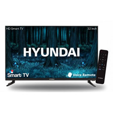 Deals, Discounts & Offers on Televisions - [For SBI Credit Card] Hyundai 80 cm (32 inches) HD Ready Smart LED TV SMTHY32ECVRY1W (Black)