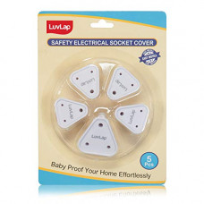 Deals, Discounts & Offers on Baby Care - LuvLap Baby Safety Electrical Socket Plug Cover Guards, 5Pcs