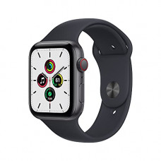 Deals, Discounts & Offers on Tablets - Apple Watch SE (GPS + Cellular, 44mm) - Space Grey Aluminium Case with Midnight Sport Band - Regular