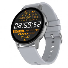 Deals, Discounts & Offers on Mobile Accessories - Fire-Boltt Rage Full Touch 1.28 Display & 60 Sports Modes with IP68 Rating Smartwatch, Sp02 Tracking, Over 100 Cloud Based Watch Faces, Grey, Free Size