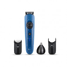 Deals, Discounts & Offers on Health & Personal Care - Syska HT950 BeardPro Corded and Cordless Trimmer with Fast Charge, 120 Min Runtime, From head to nose, 360 degree grooming