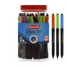 Deals, Discounts & Offers on Stationery - Reynolds VISTA RT 50 PENS PACK - BLUE Ball Pen I Lightweight Ball Pen With Comfortable Grip