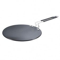 Deals, Discounts & Offers on Cookware - Prestige Aluminium Hard Anodised Cookware Induction Base Paratha Tawa, 26.5 cm, Black
