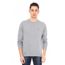 Deals, Discounts & Offers on Men - [Size M, L, XL, XXL] Allen Solly Men's Cotton Crew Neck Sweatshirt