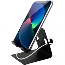 Deals, Discounts & Offers on Mobile Accessories - Gizga Essentials Portable Mobile Stand Holder, Precise Cutout to Enable Charging During use, Sturdy Metal, Mobile Charging Support Stand