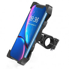 Deals, Discounts & Offers on Mobile Accessories - Strauss Bike Mobile Holder - Adjustable 360 Rotation Bicycle Phone Mount | Bike Accessories | Bike Phone Holder (Black)