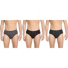 Deals, Discounts & Offers on Men - [Size M] Dixcy Scott Mens Brief Snug Fit Solid Innerwear (Pack of 3)
