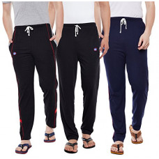 Deals, Discounts & Offers on Men - VIMAL JONNEY Men's Regular Fit Trackpants Pack of 3