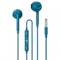 Deals, Discounts & Offers on Headphones - Zebronics Zeb-Buds 30 3.5Mm Stereo Wired in Ear Earphones with Mic For Calling, Volume Control, Multifunction Button, 14Mm Drivers, Stylish Eartip,1.2 Meter Durable Cable and Lightweight Design(Blue)