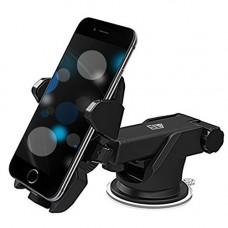 Deals, Discounts & Offers on Mobile Accessories - ELV Car Mount Adjustable Car Phone Holder Universal Long Arm, Windshield For Smartphones - Black