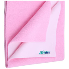 Deals, Discounts & Offers on Baby Care - Newnik Waterproof Dry Sheet / Reusable MAT / UNDERPAD / Absorbent Sheets / Mattress Protector Pink, Medium