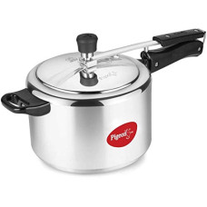 Deals, Discounts & Offers on Cookware - Pigeon by stovektraft 19001100 Induction Inner Lid Stainless Steel Pressure Cooker, 3L, Silver