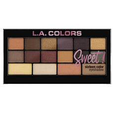 Deals, Discounts & Offers on Beauty Care - L.A. Colors Sweet 16 Color Eyeshadow Palette, Seductive, 20g