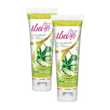 Deals, Discounts & Offers on Beauty Care - Iba Aloe Aqua Face Wash with Makeup Remover, 100ml (Pack of 2) l Sulfate Free l Paraben Free l Suitable