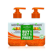 Deals, Discounts & Offers on Beauty Care - MEDIMIX SANDAL HANDWASH PUMP - 250ML