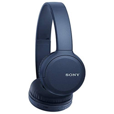 Deals, Discounts & Offers on Headphones - Sony Wh-Ch510 Bluetooth Wireless On Ear Headphones Up-To 35Hrs Playtime Lightweight, Type-C, Play/Pause Control, 30Mm Driver, Bt Version 5.0 & Voice Assistant Support For Mobiles, with mic - Blue