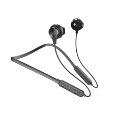 Deals, Discounts & Offers on Headphones - DUDAO U5Plus in-Ear Wireless Bluetooth Earphones with Mic, TF Memory Card MP3 Support, Noise Cancelling Microphone (Black)