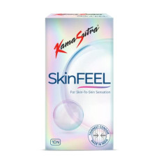 Deals, Discounts & Offers on Sexual Welness - KamaSutra SkinFEEL Thinnest Made in India Condoms 10 Count