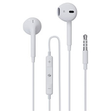 Deals, Discounts & Offers on Headphones - Zebronics Zeb-Buds 30 3.5Mm Stereo Wired In Ear Earphones With Mic For Calling, Volume Control, Multifunction Button, 14Mm Drivers, Stylish Eartip,1.2 Meter Durable Cable And Lightweight Design(White)
