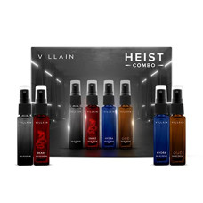 Deals, Discounts & Offers on Beauty Care - VILLAIN Heist Combo - 4 x 8ml | Premium Perfume Gift Set For Men | Eau De Parfum | Long Lasting Fragrance | Luxury Gift Kit