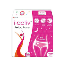 Deals, Discounts & Offers on Health & Personal Care - i-activ Period Panty, Disposable| Pack of 2 panties| size -31