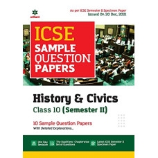 Deals, Discounts & Offers on Books & Media - Arihant ICSE Semester 2 History & Civics Class 10 Sample Question Papers (As per ICSE Semester 2 Specimen Paper Issued on 20 Dec 2021)