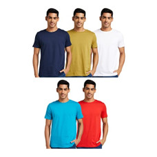 Deals, Discounts & Offers on Men - Amazon Brand - Symbol Men's Solid Regular fit T-Shirt