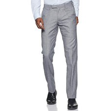 Deals, Discounts & Offers on Men - Excalibur Men's Relaxed Fit Formal Trousers (280053721_Navy_30_IN-35_Navy_30)