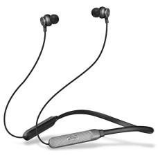 Deals, Discounts & Offers on Headphones - PTron Tangent Duo Bluetooth 5.2 Wireless in Ear Headphones, 13mm Driver, Deep Bass, HD Calls, Fast Charging Type-C Neckband, Dual Pairing, Voice Assistant & IPX4 Water Resistant (Black)