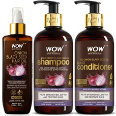 Deals, Discounts & Offers on Beauty Care - WOW Skin Science Ultimate Onion Oil Hair Care Kit