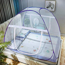 Deals, Discounts & Offers on Outdoor Living  - Febox Foldable King Size Mosquito Net (White)