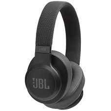 Deals, Discounts & Offers on Headphones - JBL Live 500BT, Wireless Over Ear Headphones with Mic, Signature Sound, Vibrant Colors with Fabric Headband, Dual Pairing, AUX, Ambient Aware & Talk Thru, Built-in Alexa & Google Assistant (Black)