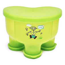Deals, Discounts & Offers on Baby Care - Buddsbuddy Cow Shaped Milk Powder Container 1pc (Green)